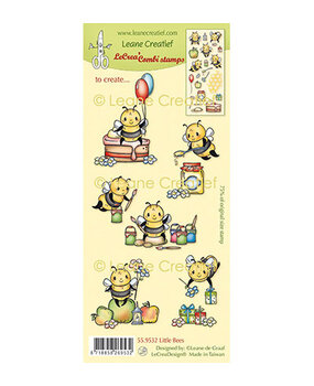 Leane Creatief Little Bees Clear Stamps (55.9532)