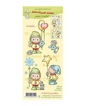 Leane Creatief Gnome Toddlers Clear Stamps (55.9549)