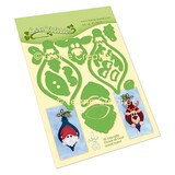 Leane Creatief Snijmal Ornament Santa & Reindeer (45.9624)