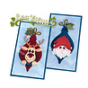 Leane Creatief Snijmal Ornament Santa & Reindeer (45.9624) Leane Creatief Snijmal Ornament Santa & Reindeer (45.9624)