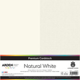 Arden Creative Studio Premium Cardstock 12x12 Inch Natural White (ACSCP0004)