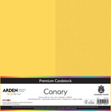 Arden Creative Studio Premium Cardstock 12x12 Inch Canary (ACSCP0012)