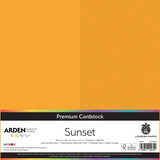 Arden Creative Studio Premium Cardstock 12x12 Inch Sunset (ACSCP0016)