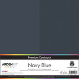 Arden Creative Studio Premium Cardstock 12x12 Inch Navy Blue (ACSCP0046)