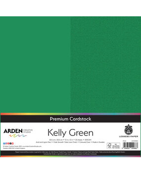 Arden Creative Studio Premium Cardstock 12x12 Inch Kelly Green (ACSCP0052) Arden Creative Studio Premium Cardstock 12x12 Inch Kelly Green (ACSCP0052)