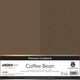 Arden Creative Studio Premium Cardstock 12x12 Inch Coffee Bean (ACSCP0060)