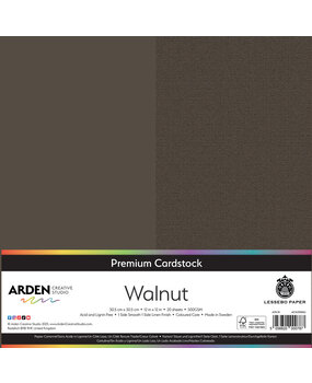 Arden Creative Studio Premium Cardstock 12x12 Inch Walnut (ACSCP0062) Arden Creative Studio Premium Cardstock 12x12 Inch Walnut (ACSCP0062)