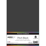 Arden Creative Studio Premium Cardstock A4 Pitch Black (ACSCP0001)