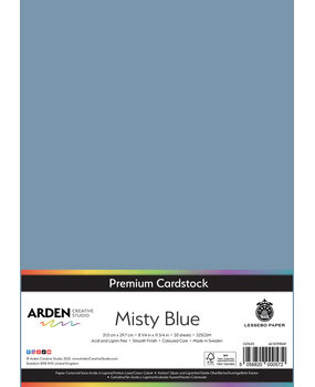 Arden Creative Studio Premium Cardstock A4 Misty Blue (ACSCP0041) Arden Creative Studio Premium Cardstock A4 Misty Blue (ACSCP0041)