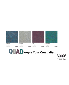 WOW! Quad Set Heritage Embossing Powder Set (WOWKQ005) WOW! Quad Set Heritage Embossing Powder Set (WOWKQ005)