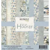 Reprint Hip Hip Hooray 12x12 Inch Paper Pack (CRP091)