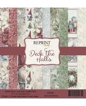 Reprint Deck the Halls 12x12 Inch Paper Pack (CRP092)
