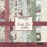 Reprint Deck the Halls 8x8 Inch Paper Pack (RPM071)