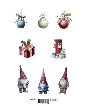 Reprint Deck the Halls A4 Cutouts (KPA4111) Reprint Deck the Halls A4 Cutouts (KPA4111)