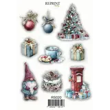 Reprint Deck the Halls Stickers (RS020)