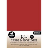 Studio Light Consumables A6 Cards & Envelopes Christmas Red (SL-CO-CE13)