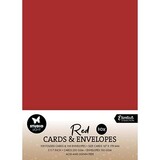 Studio Light Consumables 5x7 Inch Cards & Envelopes Christmas Red (SL-CO-CE15)