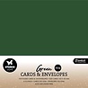 Studio Light Consumables 6x6 Inch Cards & Envelopes Christmas Green (SL-CO-CE18) Studio Light Consumables 6x6 Inch Cards & Envelopes Christmas Green (SL-CO-CE18)
