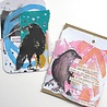 Dina Wakley MEdia Cling Stamps Scribbly Ravens (MDR87809) Dina Wakley MEdia Cling Stamps Scribbly Ravens (MDR87809)