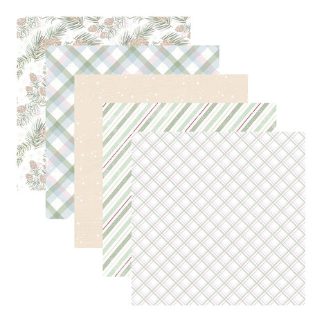 Spellbinders Peppermint Twist 12x12 Inch Paper Pack (169084) Spellbinders Peppermint Twist 12x12 Inch Paper Pack (169084)