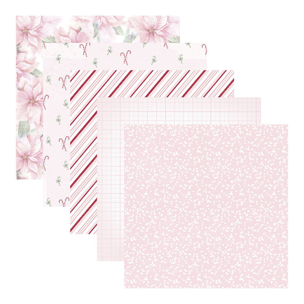 Spellbinders Peppermint Twist 6x6 Inch Paper Pad (169083) Spellbinders Peppermint Twist 6x6 Inch Paper Pad (169083)
