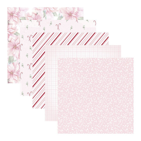 Spellbinders Peppermint Twist 6x6 Inch Paper Pad (169083) Spellbinders Peppermint Twist 6x6 Inch Paper Pad (169083)