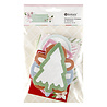 Spellbinders Peppermint Twist Chipboard Frames & Corners (169113) Spellbinders Peppermint Twist Chipboard Frames & Corners (169113)