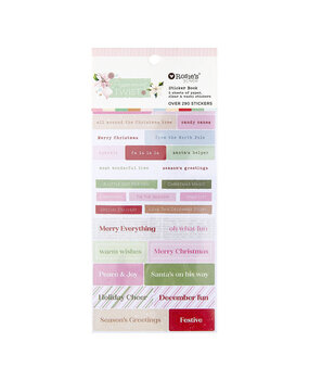 Spellbinders Peppermint Twist Sticker Book (169089) Spellbinders Peppermint Twist Sticker Book (169089)