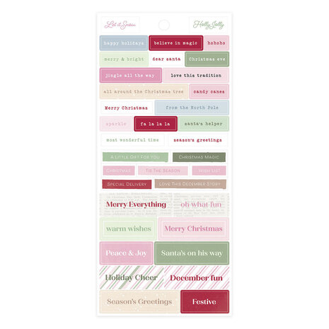 Spellbinders Peppermint Twist Sticker Book (169089) Spellbinders Peppermint Twist Sticker Book (169089)