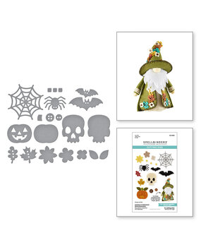 Spellbinders 3D Felt Décor Autumn & Halloween Embellishments Dies (S4-1490) Spellbinders 3D Felt Décor Autumn & Halloween Embellishments Dies (S4-1490)