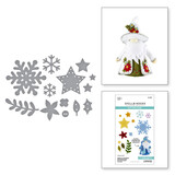 Spellbinders 3D Felt Décor Winter & Christmas Embellishments Dies (S4-1491)