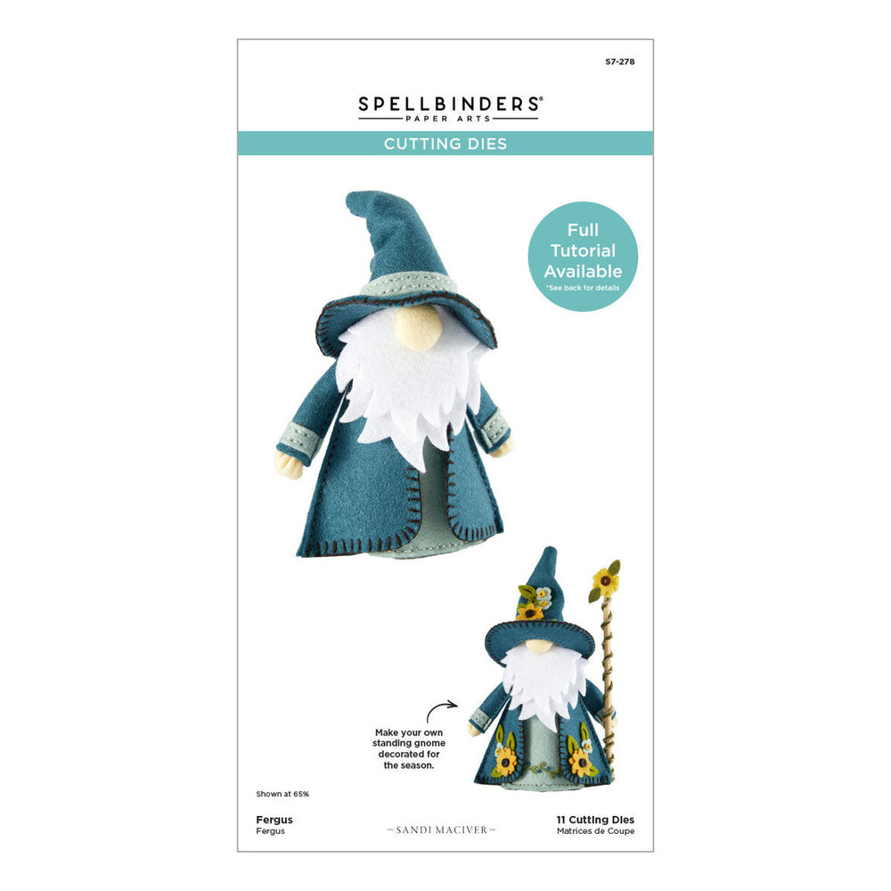 Spellbinders 3D Felt Décor Fergus Die Bundle (BD-0991) Spellbinders 3D Felt Décor Fergus Die Bundle (BD-0991)