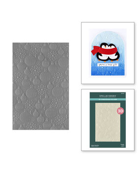 Spellbinders Merry Mischief Season Sparkles 3D Embossing Folder (E3D-146) Spellbinders Merry Mischief Season Sparkles 3D Embossing Folder (E3D-146)