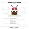 Spellbinders Merry Mischief Chimney Caper Stamp & Die Set (SDS-212) Spellbinders Merry Mischief Chimney Caper Stamp & Die Set (SDS-212)