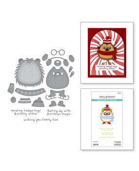 Spellbinders Merry Mischief Hedge-Hugs Stamp & Die Set (SDS-213) Spellbinders Merry Mischief Hedge-Hugs Stamp & Die Set (SDS-213)