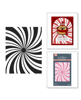 Spellbinders Merry Mischief Peppermint Twist Press Plate (BP-315) Spellbinders Merry Mischief Peppermint Twist Press Plate (BP-315)