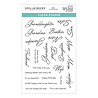 Spellbinders Bibi's Musical Notes Family Musical Mix Greetings Clear Stamp (STP-257) Spellbinders Bibi's Musical Notes Family Musical Mix Greetings Clear Stamp (STP-257)