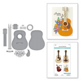 Spellbinders Bibi's Musical Notes Majestic Guitar Dies (S6-254)