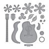 Spellbinders PRE-ORDER Bibi's Musical Notes Mini Guitar Dies (S3-551) Spellbinders PRE-ORDER Bibi's Musical Notes Mini Guitar Dies (S3-551)
