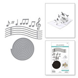 Spellbinders Bibi's Musical Notes Musical Notes & Stave Pop-Up Dies (S5-687)