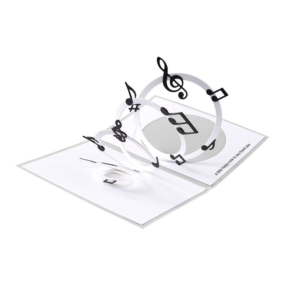 Spellbinders Bibi's Musical Notes Musical Notes & Stave Pop-Up Dies (S5-687) Spellbinders Bibi's Musical Notes Musical Notes & Stave Pop-Up Dies (S5-687)