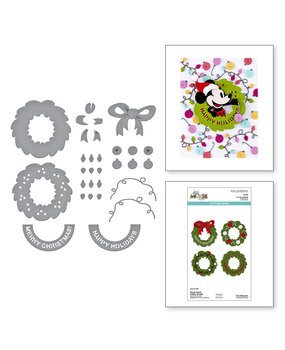 Spellbinders Say Cheese Classic Mouse Christmas Holiday Wreath Dies (S6-265) Spellbinders Say Cheese Classic Mouse Christmas Holiday Wreath Dies (S6-265)