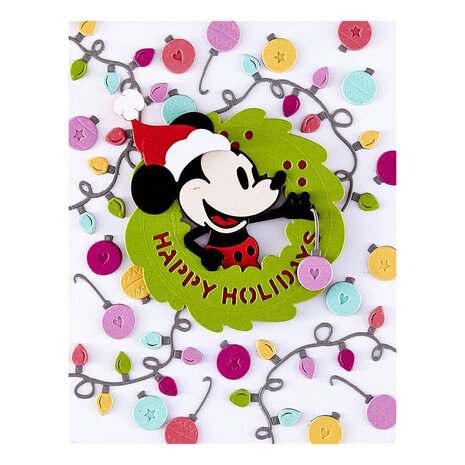 Spellbinders Say Cheese Classic Mouse Christmas Holiday Wreath Dies (S6-265) Spellbinders Say Cheese Classic Mouse Christmas Holiday Wreath Dies (S6-265)