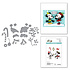 Say Cheese Classic Mouse Christmas Classic Mouse Christmas Embellishments Dies (S4-1496) Say Cheese Classic Mouse Christmas Classic Mouse Christmas Embellishments Dies (S4-1496)