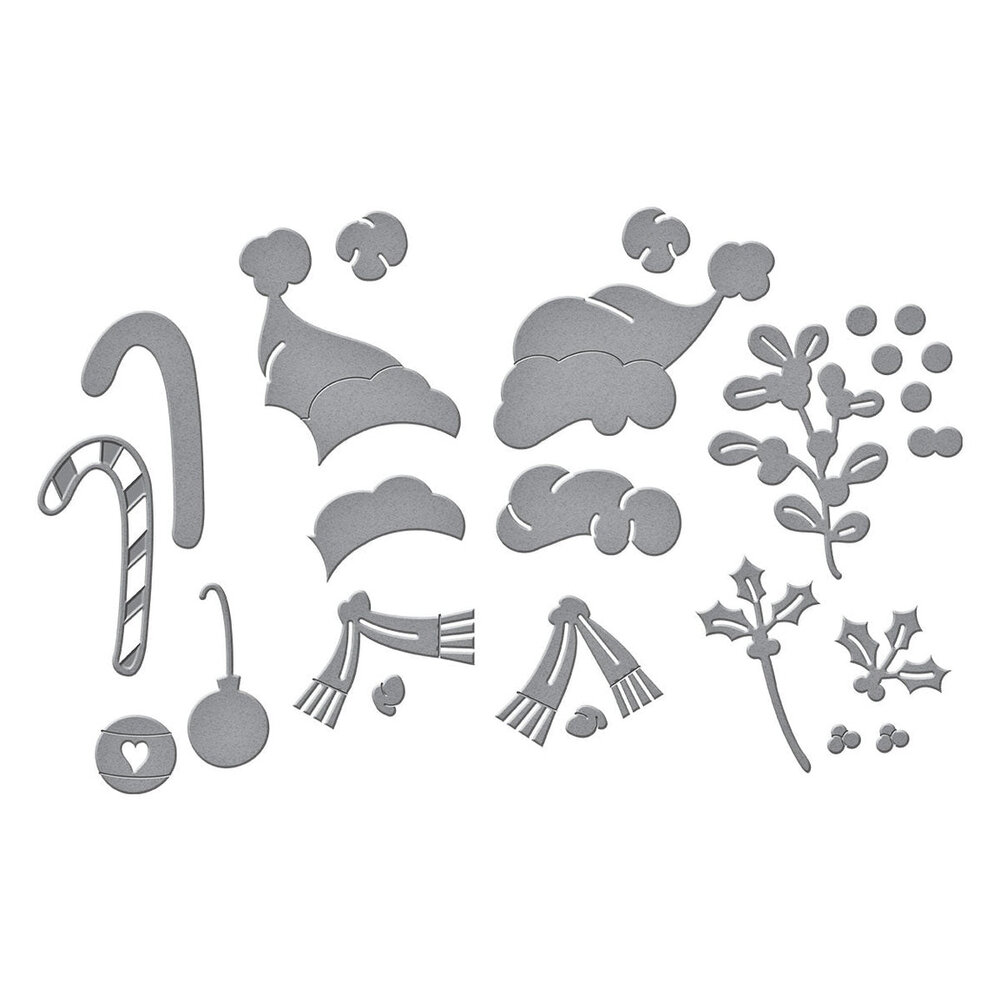 Spellbinders Say Cheese Classic Mouse Christmas Classic Mouse Christmas Embellishments Dies (S4-1496) Spellbinders Say Cheese Classic Mouse Christmas Classic Mouse Christmas Embellishments Dies (S4-1496)