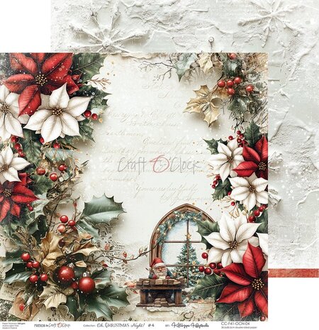 Craft O'Clock Oh Christmas Night 12x12 Inch Paper Set (CC-F41-OCN-00) Craft O'Clock Oh Christmas Night 12x12 Inch Paper Set (CC-F41-OCN-00)