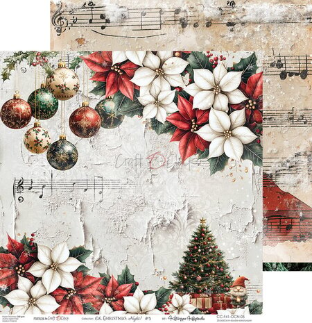 Craft O'Clock Oh Christmas Night 12x12 Inch Paper Set (CC-F41-OCN-00) Craft O'Clock Oh Christmas Night 12x12 Inch Paper Set (CC-F41-OCN-00)