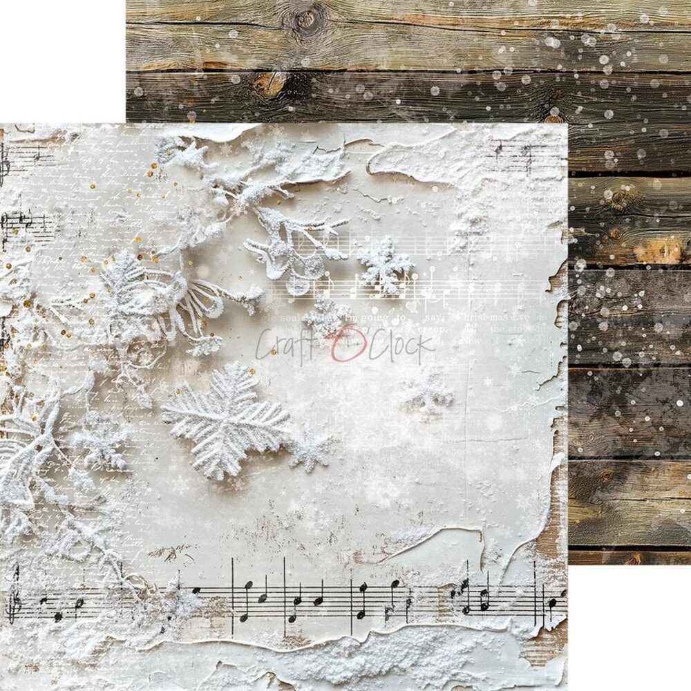 Craft O'Clock Oh Christmas Night 8x8 Inch Basic Papers Set (CC-F41-OCN-08) Craft O'Clock Oh Christmas Night 8x8 Inch Basic Papers Set (CC-F41-OCN-08)