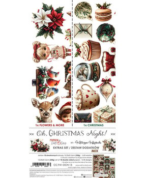 Craft O'Clock Oh Christmas Night Extras Set Mix (CC-F41-OCN-13) Craft O'Clock Oh Christmas Night Extras Set Mix (CC-F41-OCN-13)