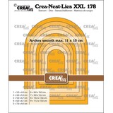 Crealies Nest Dies Bogen Glad (CLNestXXL178)